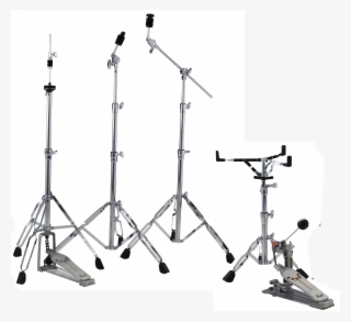 This Kit Comes With A Snare Stand, Hi Hat Stand, Two