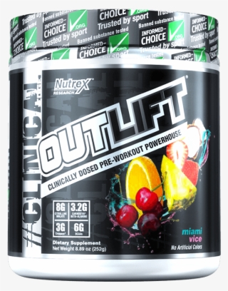 Nutrex Outlift - 10 Servings Miami Vice