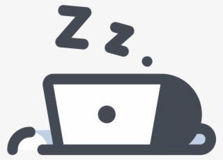 Dormir Sobre La Computadora Icon - Icon