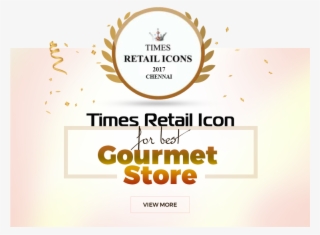 Times Retail Icon For Best Gourmet Store - Graphic Design