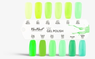Uv Gel Polish Colour Chart - Neonail White