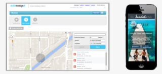 Digital Proximity Marketing - Geofence Dashboard