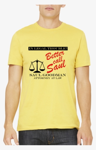 Standard Yellow Better Call Saul - Bella + Canvas Unisex Jersey Short-sleeve T-shirt 3001