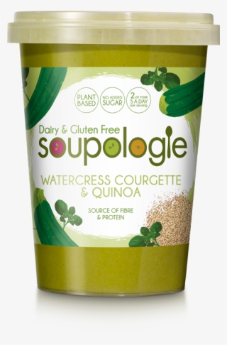 600g Watercress Courgette & Quinoa - Soupology Pea And Leek