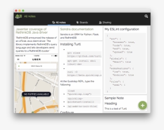 In Their Words, Turtl Lets You Take Notes, Bookmark - Database Gui