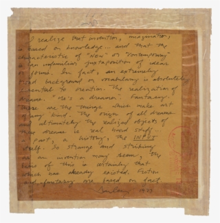 Invention - Handwriting