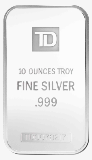Td Silver Bar - Silver