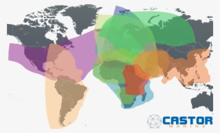 Caster Networks Ku Band Coverage - Cute Maps Of The World Black And White