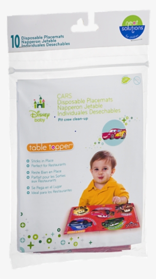 Neat Solutions Table Topper Disney Baby Cars Disposable - Neat Solutions 10 Count, Disposable, Table Topper,