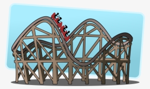 Png Image Information - Clipart Rollercoaster