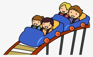 Free Roller Coaster Clipart Pictures - Riding A Roller Coaster Clipart