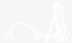 Entertainment - Roller Coaster Png White