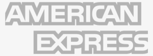 American Express Logo Gray