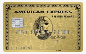 Premier Rewards Gold Card - American Express Gold 2018