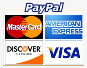 Download Visa Mastercard Discover American Express - Credit Cards Accepted Paypal