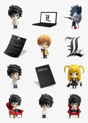 Death Note Icon Pack By Yanezdelta - Death Note