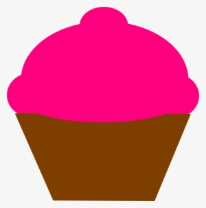 Cupcake Pink Svg Downloads - Clipart Cupcakes With Sprinkles