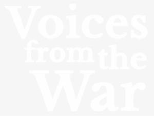 voices from the war logo - poster