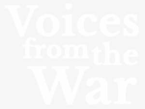 Voices From The War Logo - Poster