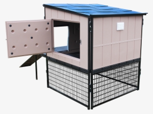 Large Insulated Modular Dog Houses - Plastic Dog Kennel With Door