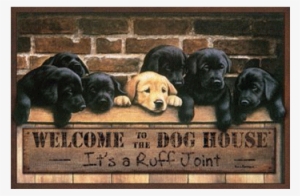 Welcome Mat Dog House - House