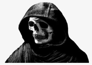 Head Skull With Hood - Halloween Scary Skeleton Grim Reaper Iphone 5