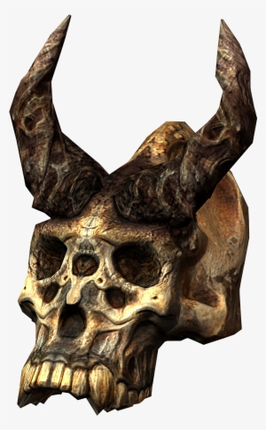Karstaag's Skull - Skyrim Dragon Skull Png