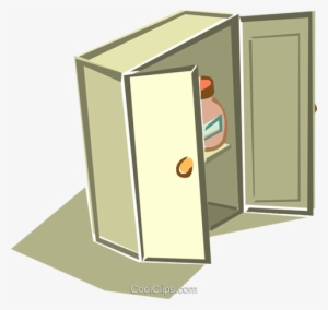 Closet - Open Cupboard Clipart