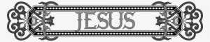 This Free Icons Png Design Of Jesus Nameplate