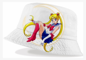 00 Design By Keikomami - Sailor Moon On Crescent Moon Sticker
