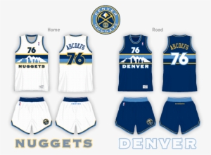 Denver Homeroad - Denver Nuggets Concept Jersey