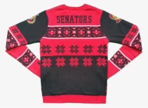 Ottawa Senators Big Logo Ugly Christmas Sweater - Sweater