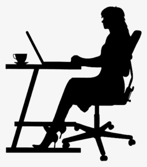 Reclining Office Chair With Footrest Benefits, Pros - Typing Silhouette