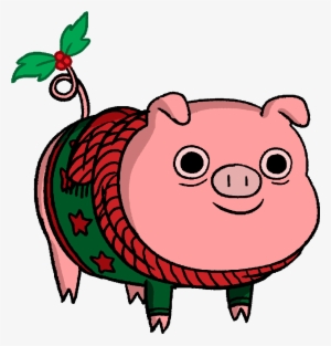 Pig Sweater - Adventure Time Christmas Pig