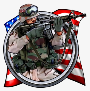 American Soldier T Shirt, B