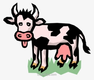 Vaca Leiteira Livre De Direitos Vetores Clip Art Ilustração - Negative Energetic Balance Cows
