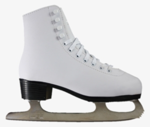 4fe944 - Ladies American Tricot Lined Ice Skates, White, Size: