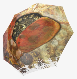 Steampunk Ladybug Foldable Umbrella - Cafepress Steampunk Ladybug Tile Coaster