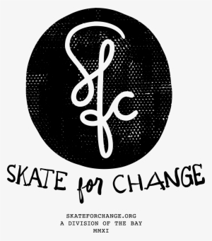 Cropped Sfc Texture Logo - Skate For Change Png
