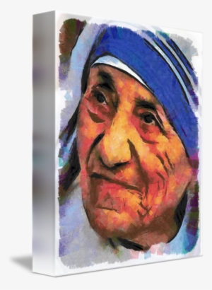 "mother Teresa" By Carlos Roman, Ponce, Pr // // Imagekind - Self-portrait