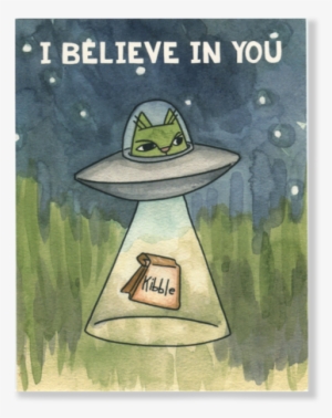 I Believe In You Card - Artist
