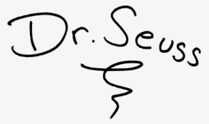 Hat Svg Cat And The Image Transparent Stock - Theodor Seuss Geisel Signature