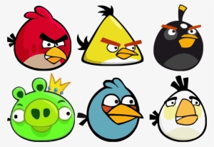The Birds And The Piigs Png Clipart - Pajaros De Angry Birds