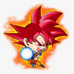 Fancy Super Saiyan 2 Goku Wallpaper Supersaiyanbluekaioken - Goku Ssj God Chibi