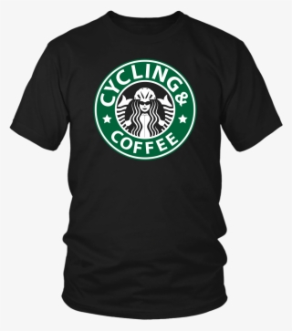 Cycling & Coffee - Starbucks Tshirt