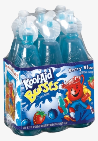 I Always Felt Cool Drinking These - Kool Aid Bursts Soft Drink, Tropical Punch - 6.75 Fl