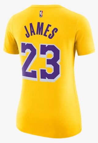 Los Angeles Lakers Lebron James Women's Icon Player - Lakers Lebron T Shirts