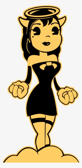 Alice Angel Cutout - Bendy And The Ink Machine Characters