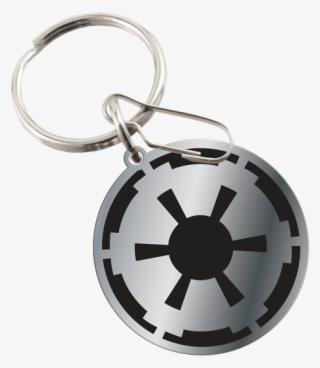 Picture Of Star Wars Galactic Empire Enamel Key Chain - Star Wars Death Star Enamel Key Chain