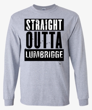 Straight Outta Lumbridge Sweater - Camping Shirts Straight Outta Nature T-shirts Hoodies